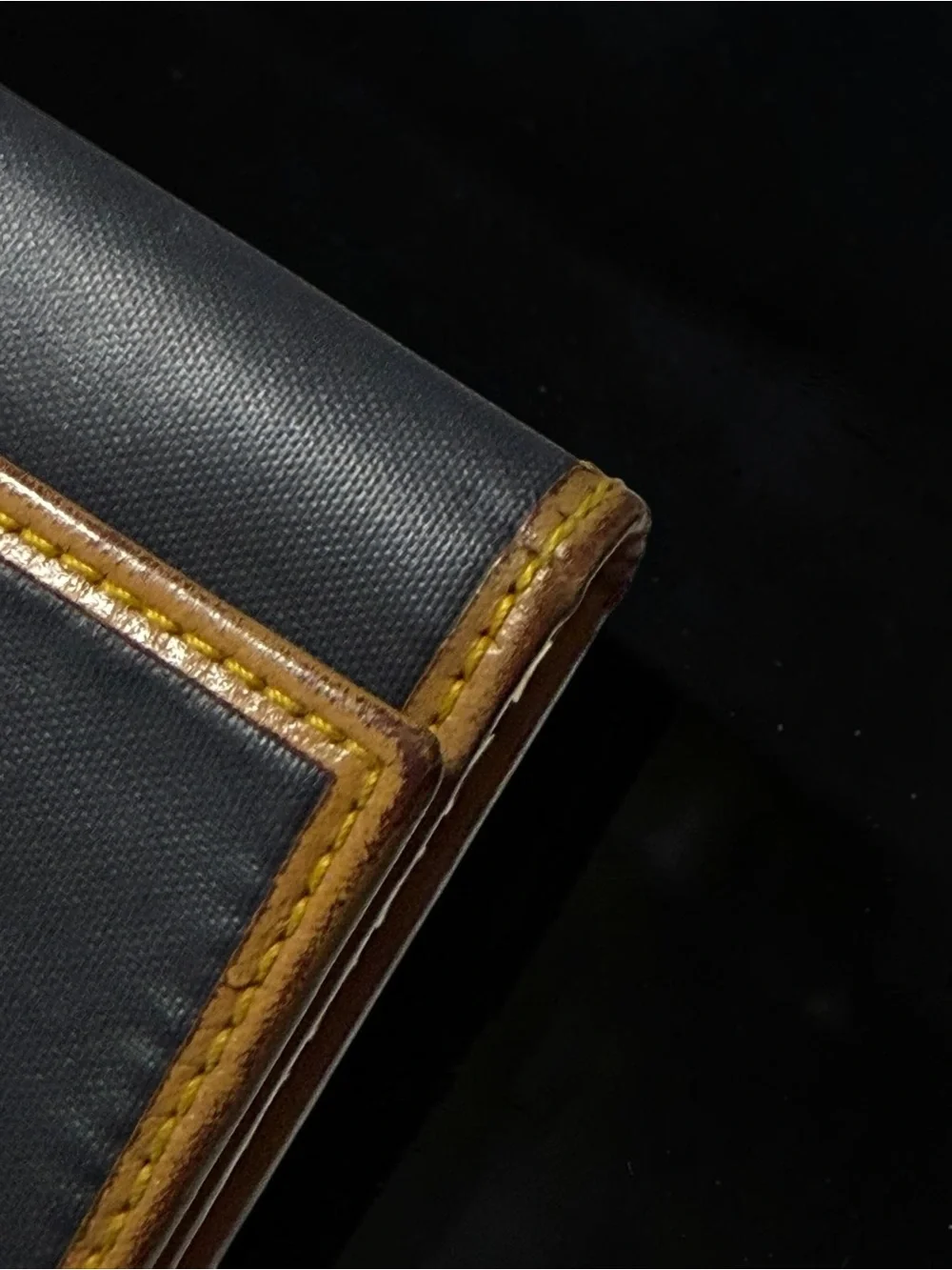 Vintage Hunting World Key Wallet Safari Luxury Leather Case